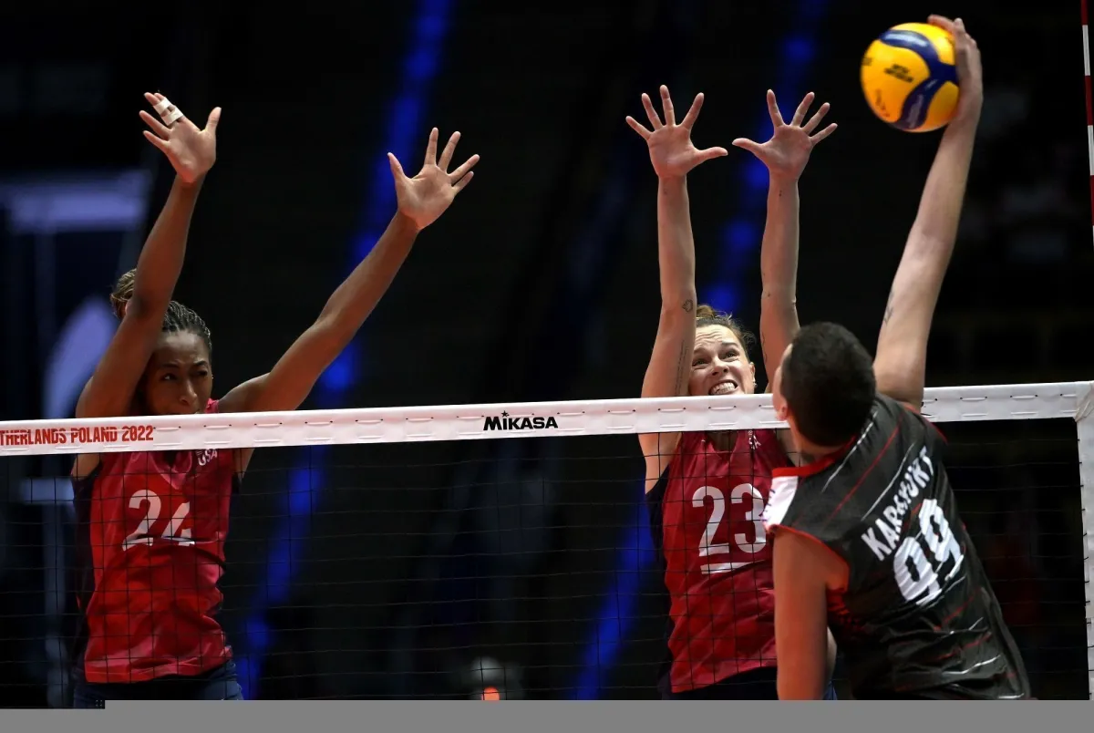 A Milli Kadın Voleybol Takımımız, A.B.D.’ye 3-1 mağlup oldu.