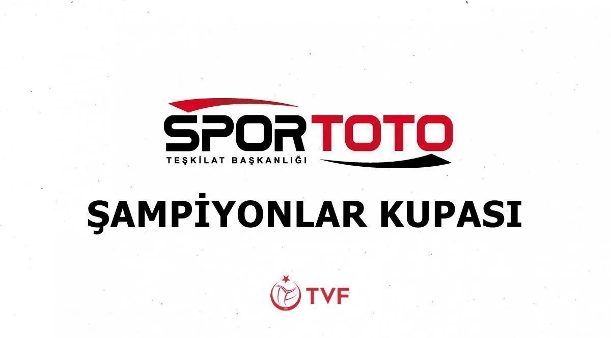 2022 Kadınlar Spor Toto Şampiyonlar Kupası 29 Ekim Cumartesi İstanbul'da
