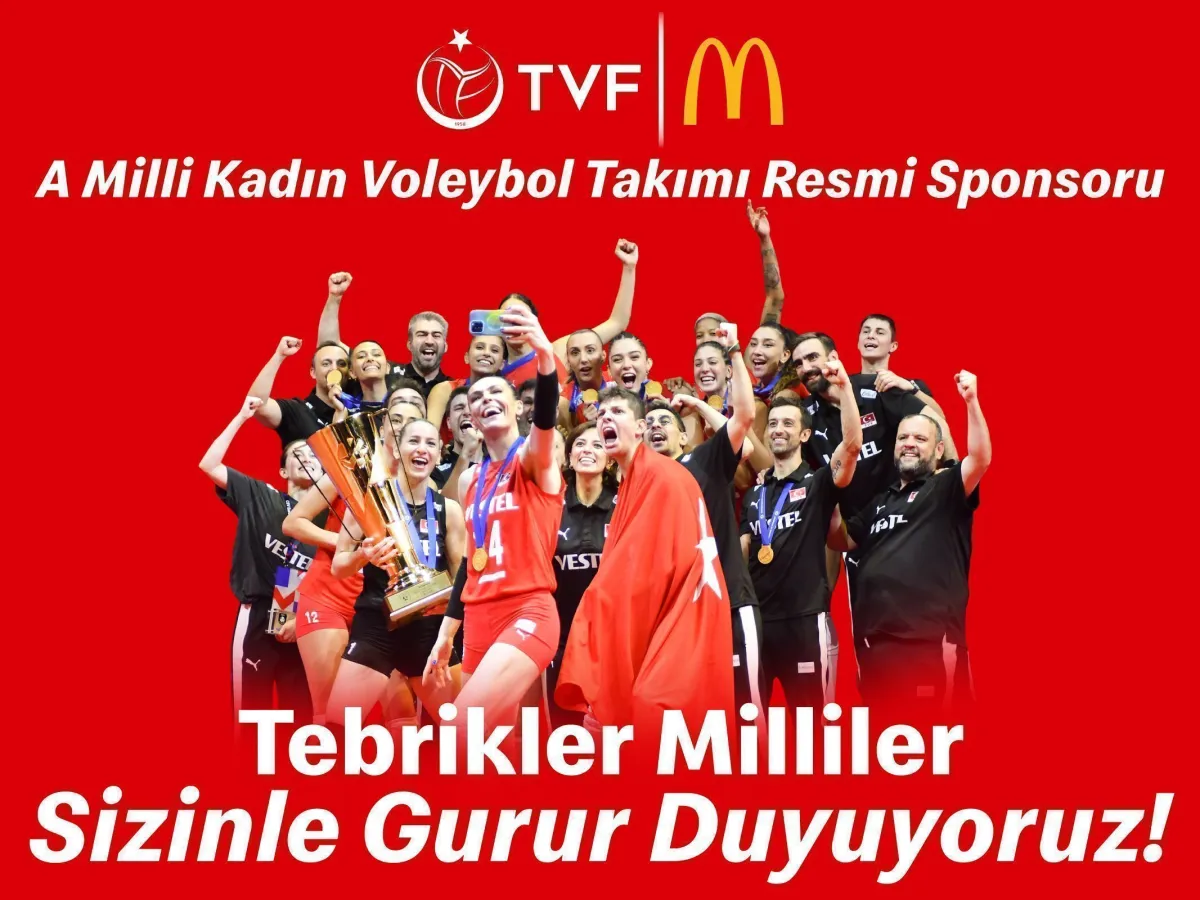 Filenin Sultanları’nın Resmi Sponsoru McDonald's Türkiye Kupa Zaferini Tebrik Etti