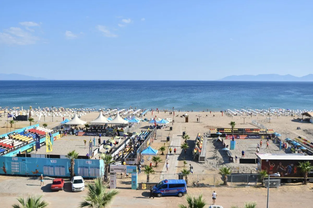 Plaj Voleybolu Avrupa Kupası  Balıkesir ÖREN'de
