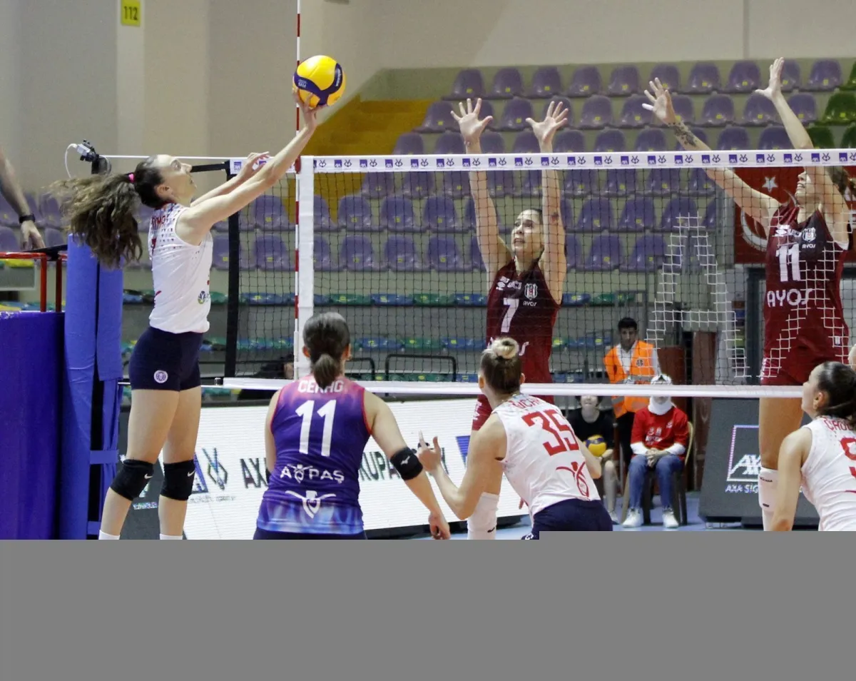 Kadınlar AXA Sigorta Kupa Voley’de 2.Gün Sona Erdi