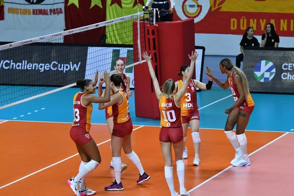 Galatasaray Daikin,Challenge Cup'ta son 32 turunda