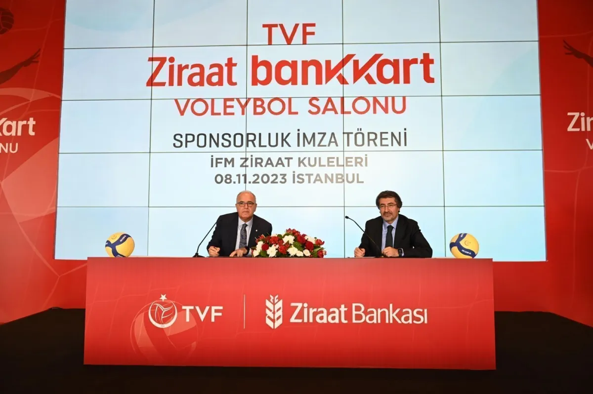 Ziraat Bankkart, TVF Başkent Voleybol Salonu’na İsim Sponsoru Oldu