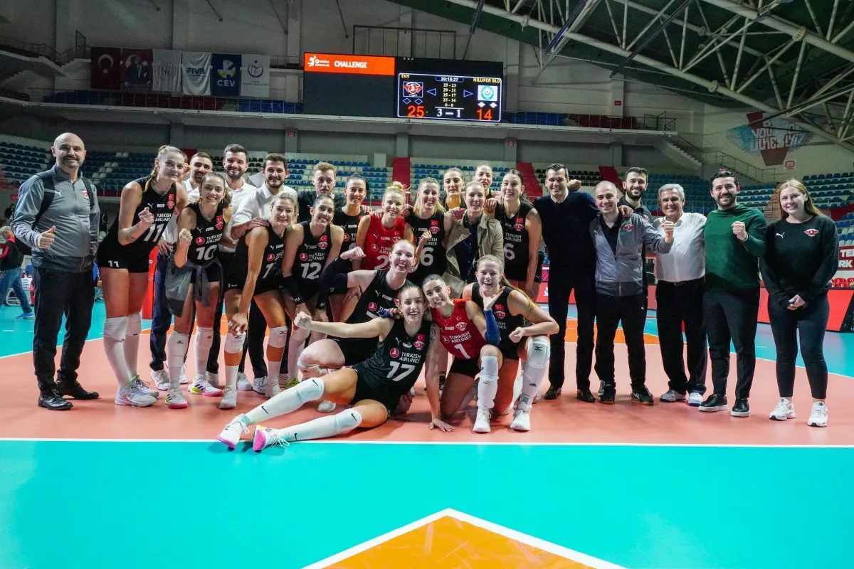THY, NİLÜFER'e SET VERDİ PUAN VERMEDİ