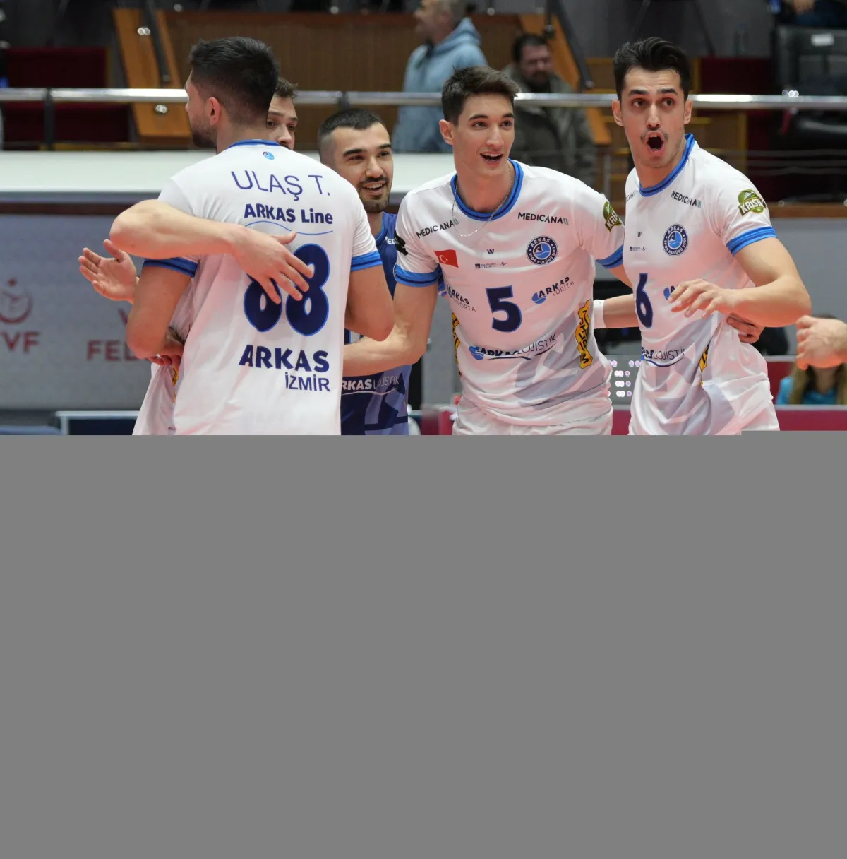 ARKAS SPOR-HATAY BÜYÜKŞEHİR BELEDİYESPOR: 3-0