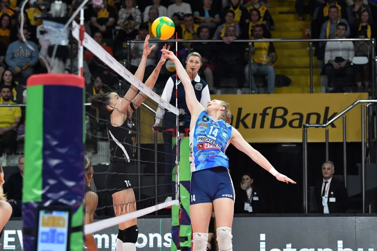 VakıfBank, 2024 CEV Şampiyonlar Ligi çeyrek final ilk maçında mağlup