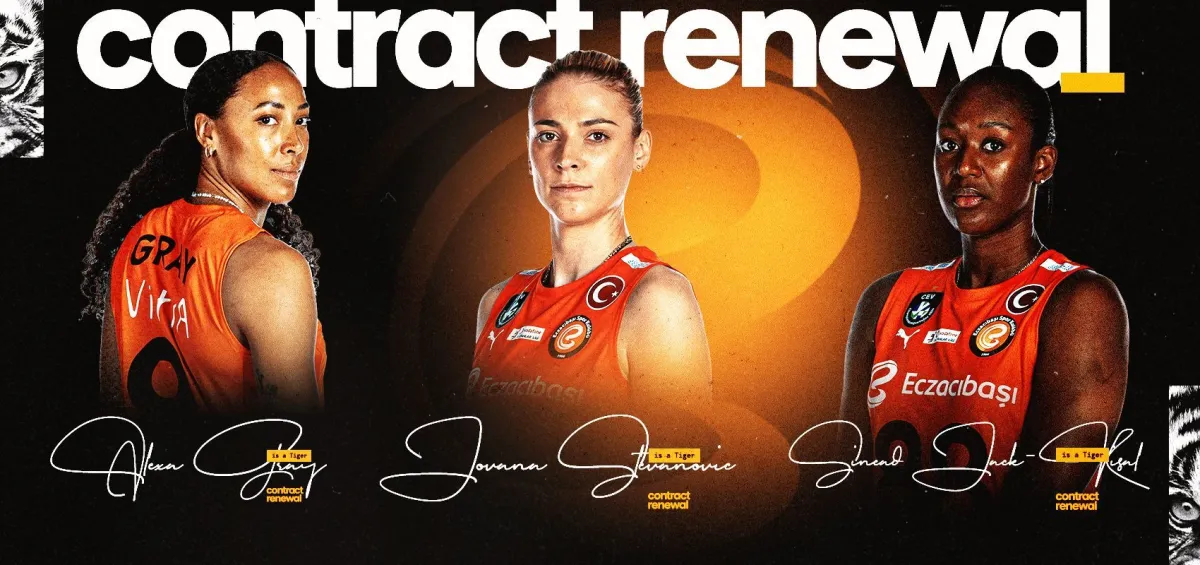 Eczacıbaşı Dynavit, Sinead Jack-Kısal, Jovana Stevanovic ve Alexa Gray’le yoluna devam ediyor
