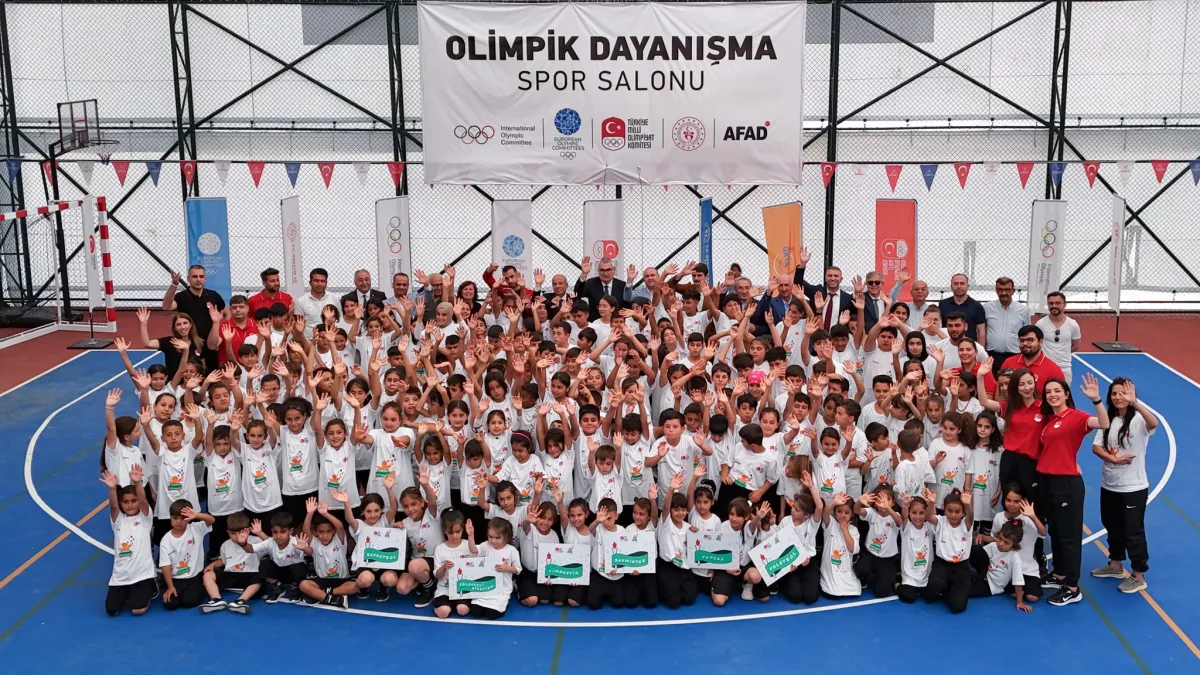 Olimpik Dayanışma Çok Amaçlı Spor Salonları Açılışları Yapıldı