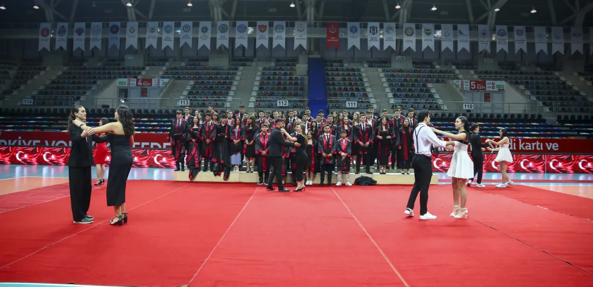 TVF Spor Lisesi Mezuniyet Töreni Yapıldı
