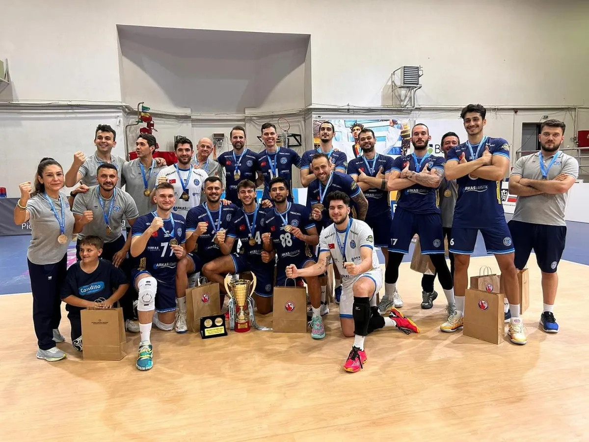Arkas Spor da Balkan şampiyonu