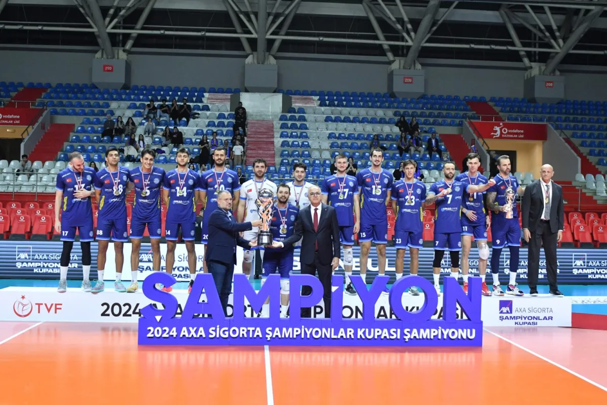 Erkekler AXA Sigorta Şampiyonlar Kupası Arkas Spor’un