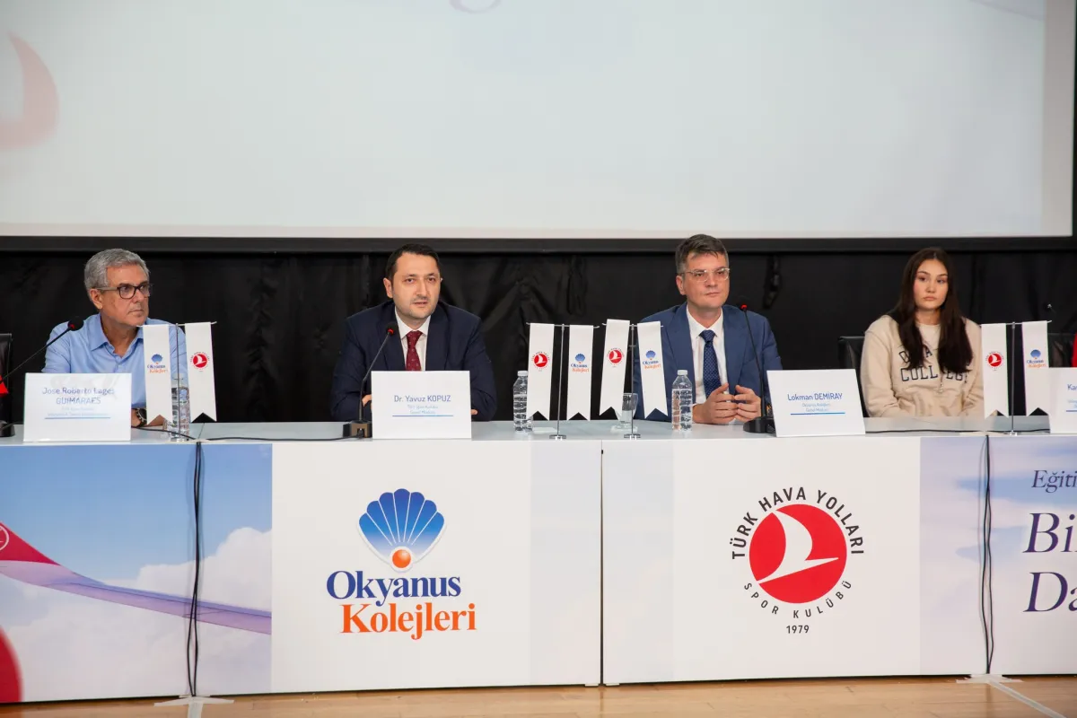 THY Spor Kulübü ile Okyanus Kolejleri, 4 yıllık iş birliğine imza attı