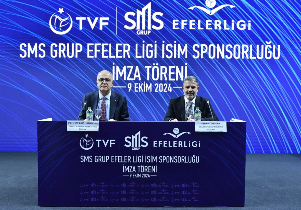 SMS Grup, Efeler Ligi’nin İsim Sponsoru Oldu