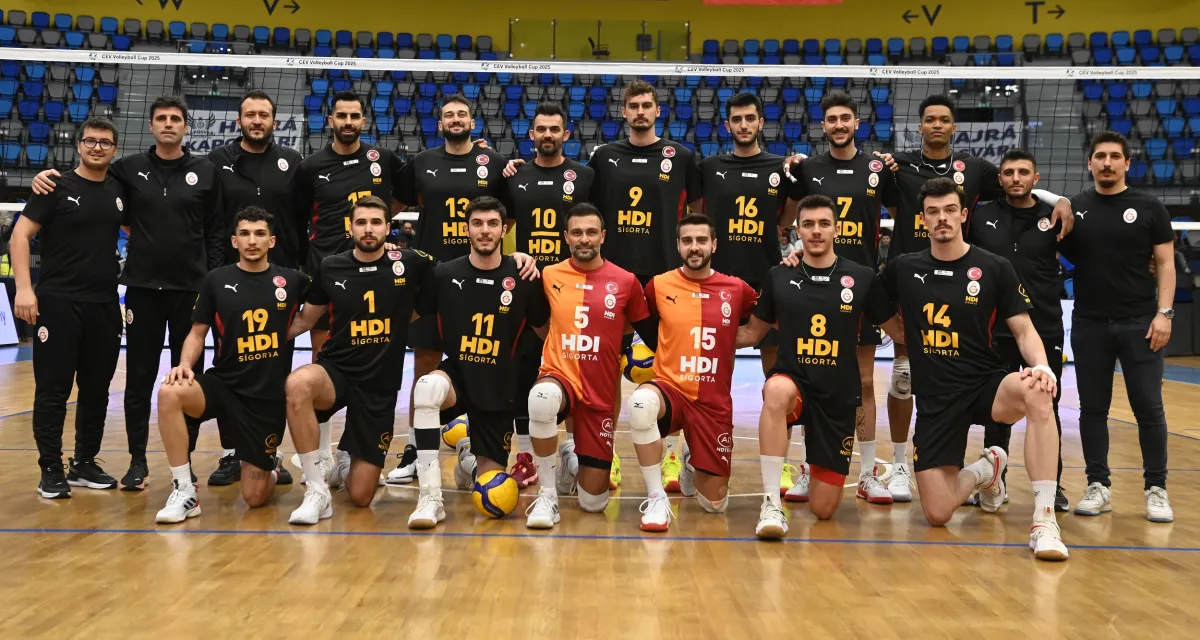 Galatasaray, Macar Kapoivar'ı 3-2 yendi avantaj sağladı