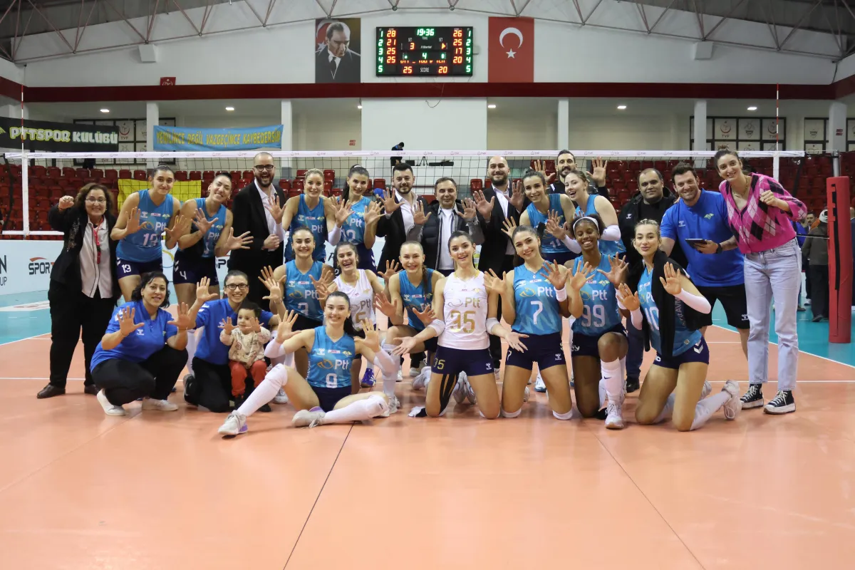 PTT Spor, İlk Devreyi Namağlup Tamamladı