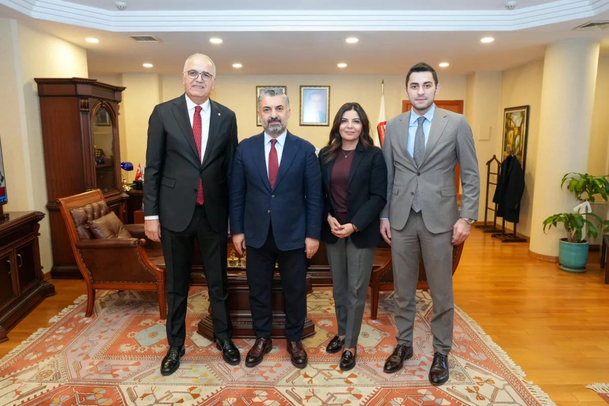 TVF Başkanı Üstündağ  RTÜK Başkanı Ebubekir Şahin’i Ziyaret Etti