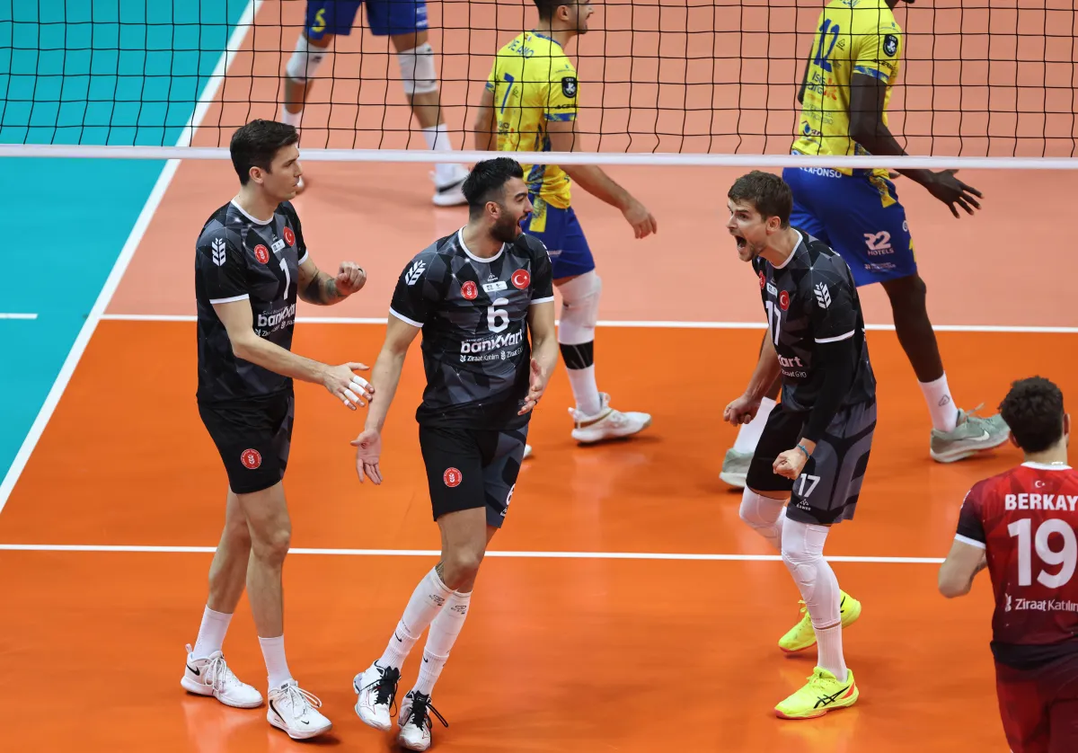 Ziraat Bankkart CEV ‘de Çeyrek Finalist