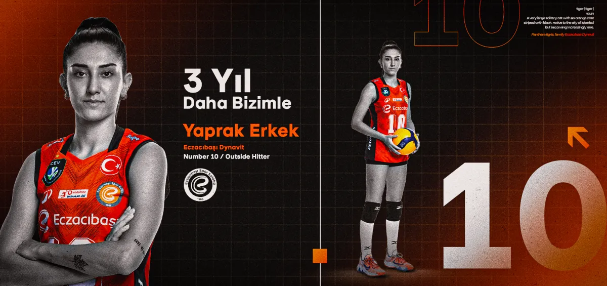 Milli Smaçör Yaprak Erkek, 3 Yıl Daha Turuncu-Beyaz Formayla