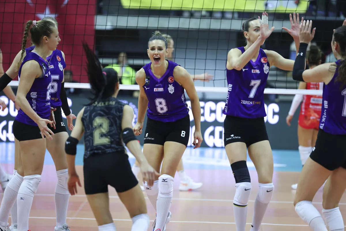 Zeren Spor, şampiyonlar Ligi'ndeki ilk maçta A. Carraro Prosecco Doc Coneglıano'ya 3-2 yenildi