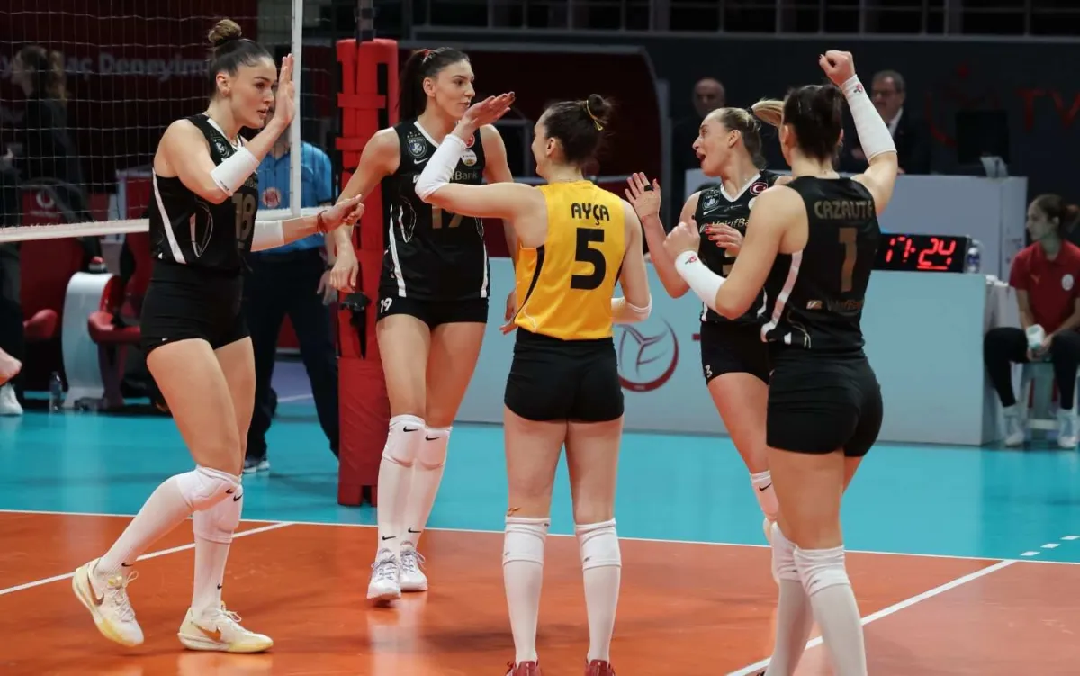 VakıfBank’tan Galatasaray’a karşı rahat galibiyet