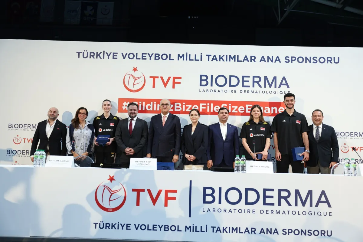 Bioderma Voleybol Milli Takımlar Resmi Sponsorlarından Biri Oldu