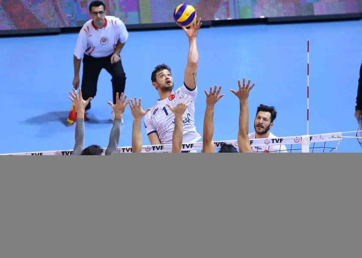 Kupa Voley Erkekler Kategorisi Birinci Bölüm Rövanş Maçları Başladı