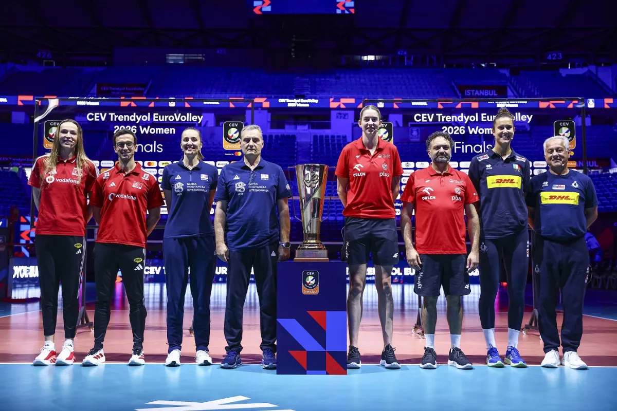 CEV Trendyol 2026 Avrupa Şampiyonası Finallerinin Basın Toplantısı Yapıldı