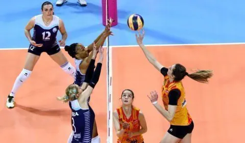 Vestel Venus Sultanlar Ligi Baraj Etabı'nda ikinci devre devam ediyor