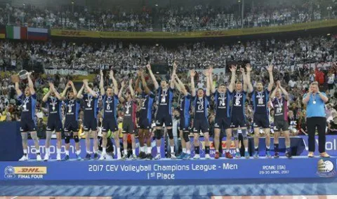 Erkeklerde CEV CL Şampiyonu Rus Zenit Kazan