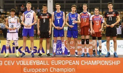 U19 Erkeklerde MVP (En Değerli Oyuncu) ve En İyi Smaçör Türkiye'den