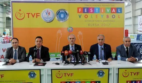 Festival Voleybol 2017 Medya Toplantısı Bursa'da Yapıldı
