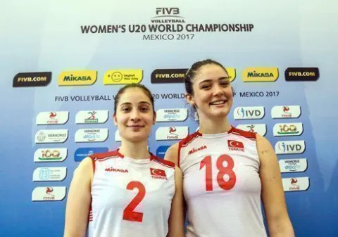 Zehra Güneş ve Tuğba Şenoğlu, U20 Dünya Şampiyonası Rüya Takımında!