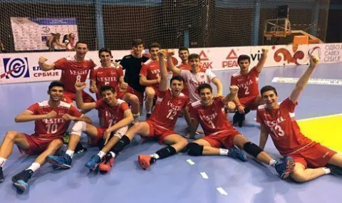 U19 Erkek Voleybol Milli Takımımız Balkan Şampiyonası'nda 2'de 2 Yaptı