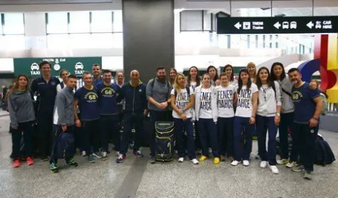 Fenerbahçe Grundig CEV DenizBank Şampiyonlar Ligi Final Four Maçları İçin İtalya'da