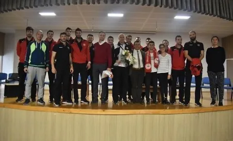 Ziraat Bankası Spor Kulübü Geliştirme Vakfı Özel Okullarının konuğu oldu.