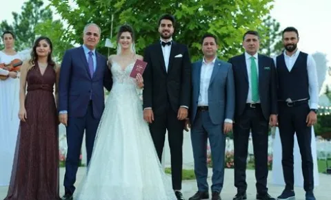 Halkbanklı iki voleybolcu Ceyda ile Samed muratlarına erdi