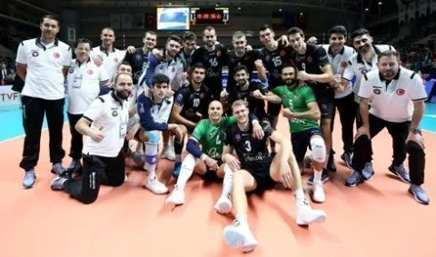 Halkbank Avrupa Sınavına galibiyetle başladı: 3-2