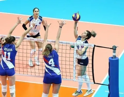 THY, Axa Sigorta Kupa Voley'de Bir Adım Öne Geçti