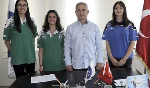 Çanakkale Belediyespor'da 3 Yeni Transfer Gözde, Buse ve Seda İmza Attı