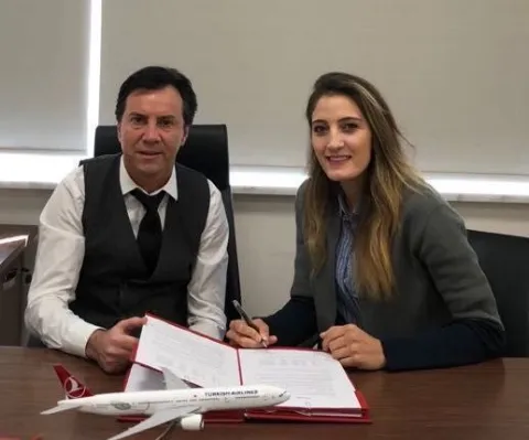 Türk Hava Yolları Spor Kulübü, Şeyma Ercan ile yeniden anlaştı.