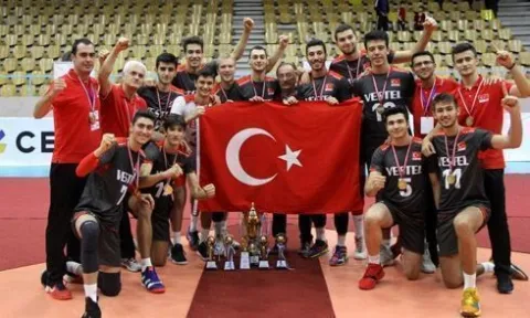 18 Yaş Altı Erkek Milli Takımımız Balkan Şampiyonu