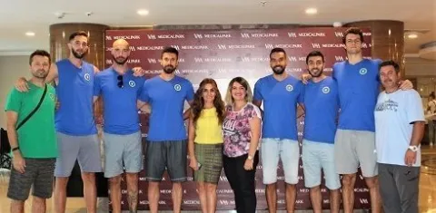 Bursa BBSK Voleybolcuları Sağlık Kontrolünden Sağlam Çıktı