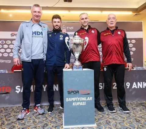 “2019 Spor Toto Şampiyonlar Kupası” müsabakasının medya toplantısı Yapıldı
