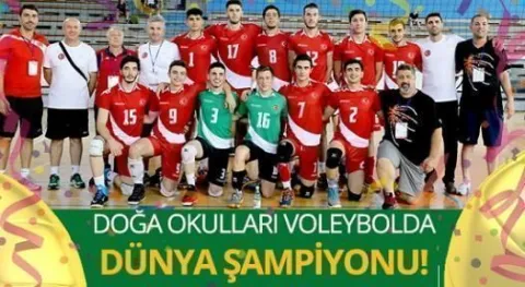 Doğa Okulları'nın 6. Dünya Şampiyonluğu