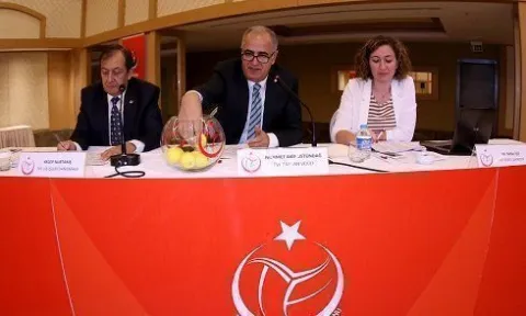 2016-2017 Voleybol Sezonu, Bayanlar ve Erkekler Deplasmanlı 1’inci ve 2’nci Liglerinin Kura Çekimi Ankara Green Park Hotel’de Gerçekleşti.