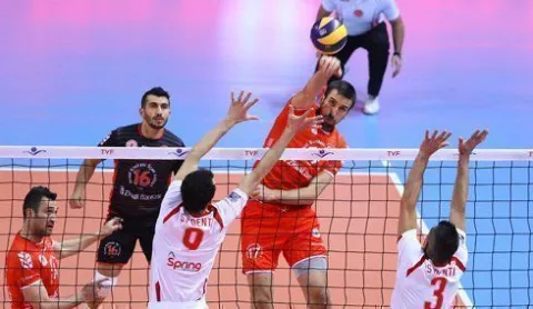 Ziraat Bankası,Avrupa Voleybol Challenge Cup 1. Tur rövanş karşılaşmasında Arnavutluk temsilcisi Studenti Tirana 'ı Yine 3-0 Yenerek Tur Atladı
