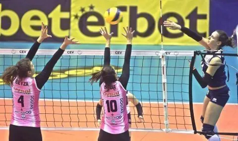 Çanakkale Belediye Avrupa Challenge Cup'ta Fırtına Gibi