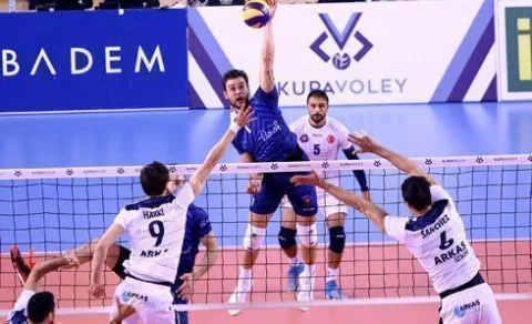 Kupa Voley Erkekler Kategorisinde Yarı Final Eşleşmeleri Belli Oldu
