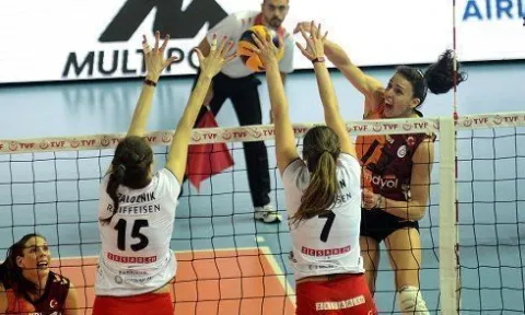 Galatasaray Kızları CEV Cup'ta 16'ya Kaldı