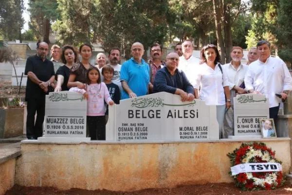 TSYD 10. Başkanı Onur Belge, ölümünün 2.yılında İstanbul Kınalıada’da kabri başında anıldı.